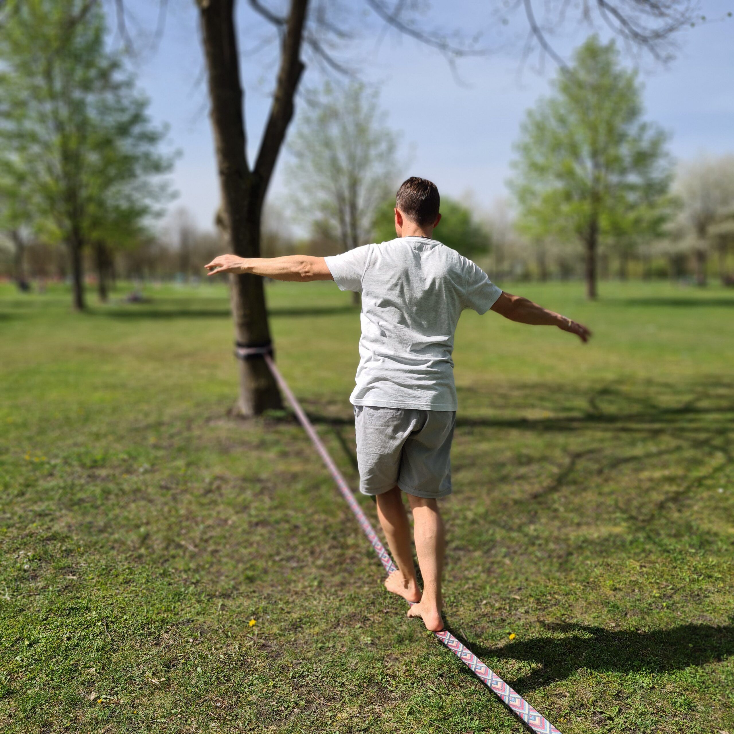Slackline Set STRIVING 35m – Bild 2