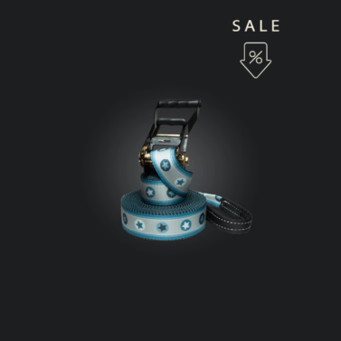 Slackline Set BLUE STARS 15m