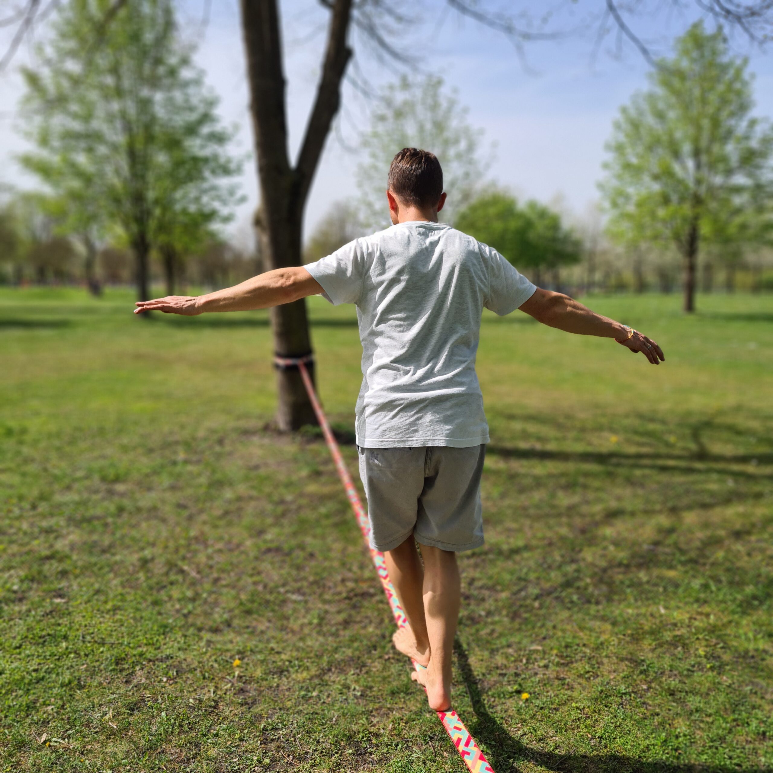 Slackline Set ZIG ZAG 15m – Bild 2